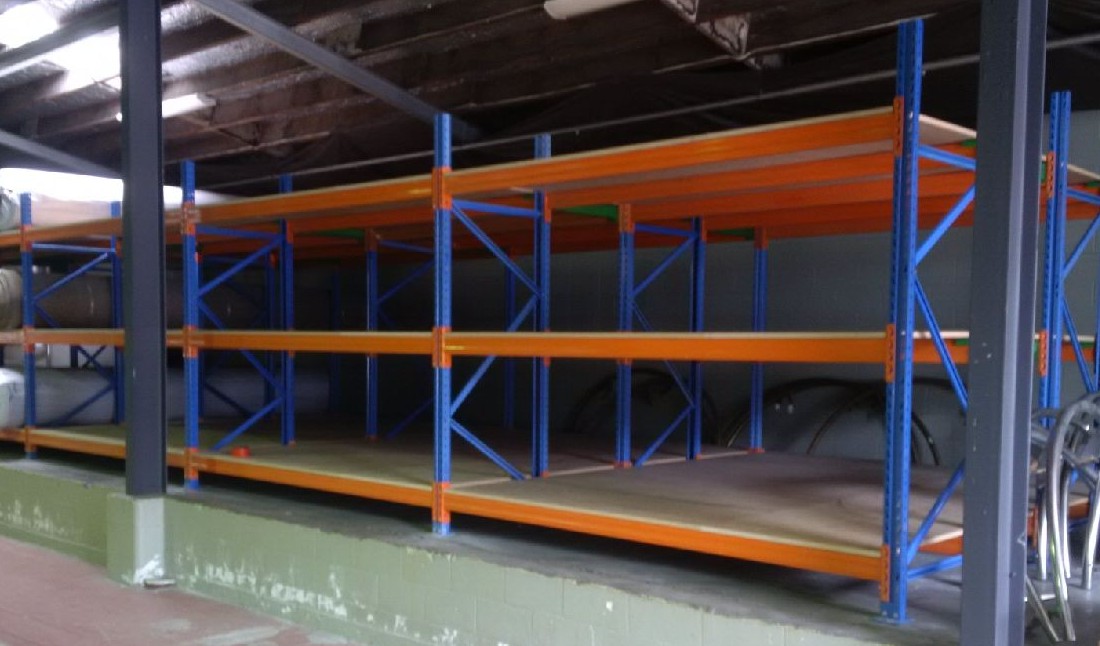 warehouse shelving